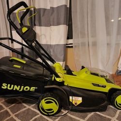 sun joe 24v-x2-17LM cordless lawn mower