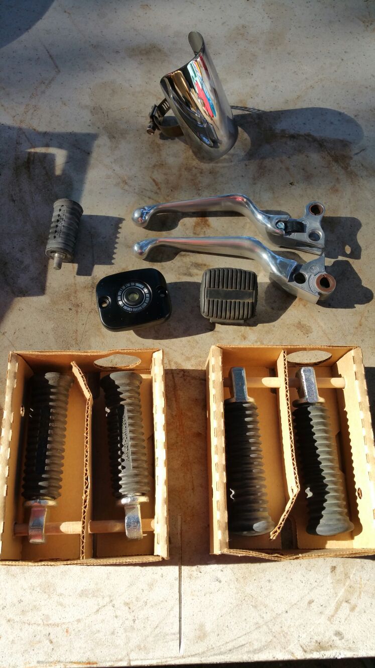 Random Softail parts.