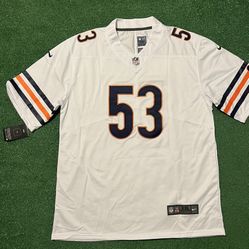 Chicago Bears T.J. Edward’s White Jersey