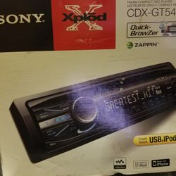 Sony Xplod in-dash car stereo