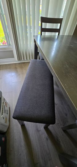 Dining table with chairs