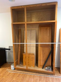 Oak Wall armoire