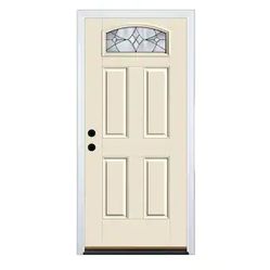 36-in x 80-in Fiberglass 1/4 Lite Right-Hand Inswing