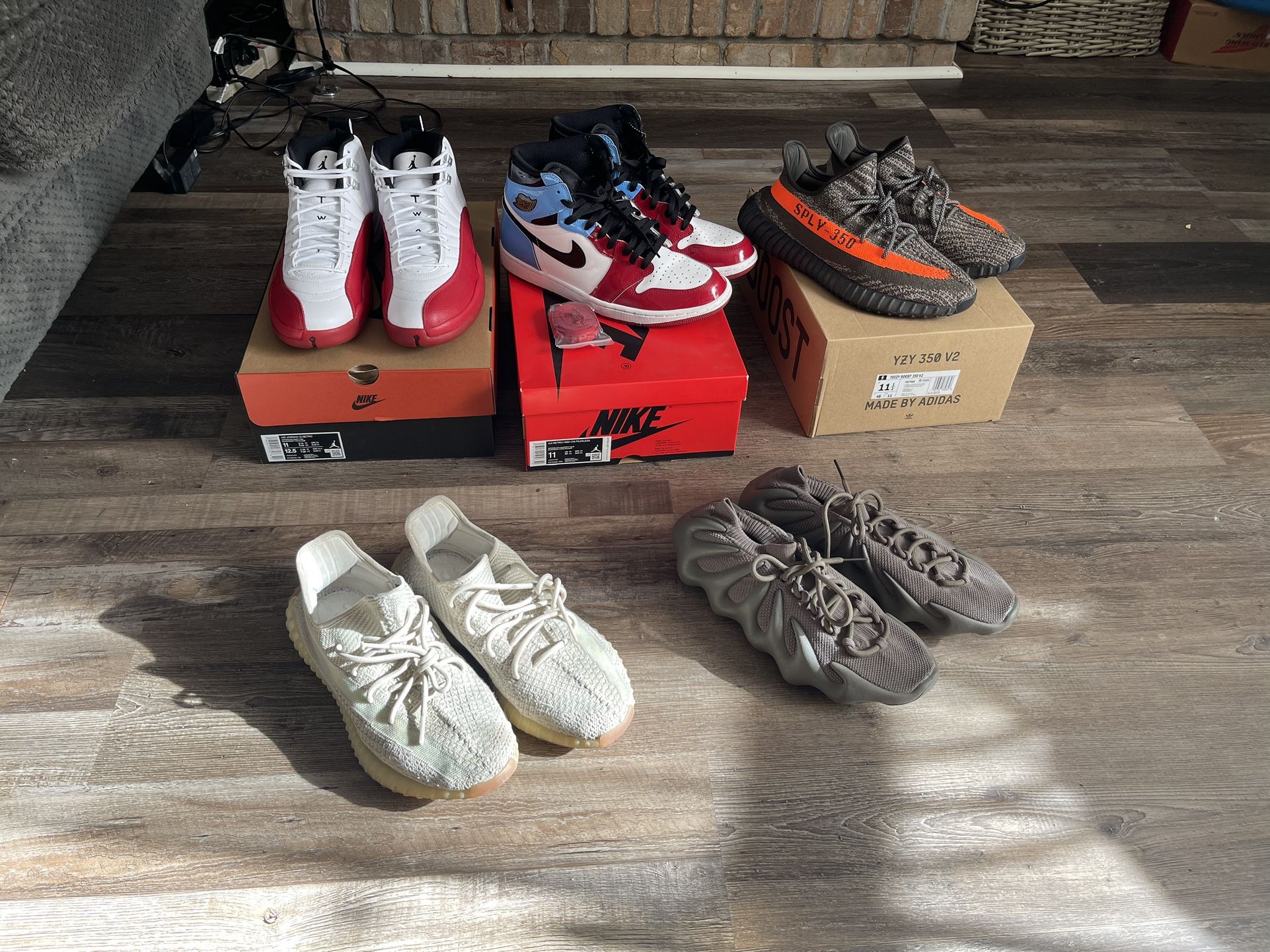 Jordan Size 11 And Yeezy