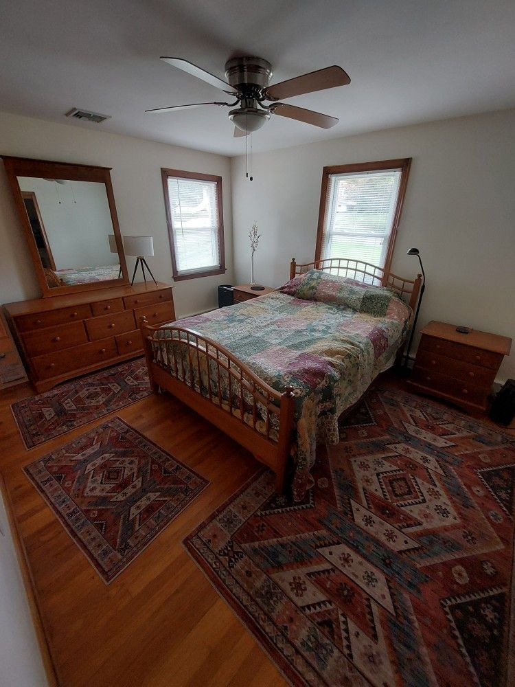 Queen Bed Frame Optional Mattress