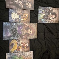 Disney Princess Canvases 