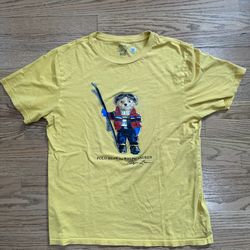 Polo Ralph Lauren Boys Polo Bear Graphic Print Short Sleeve T-Shirt