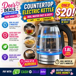 Countertop Electric Kettle $15