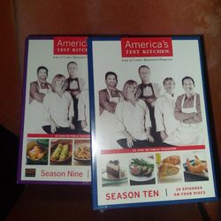 America's Test Kitchen DVD Set Season 9 n 10