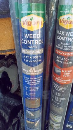 Weed Control 7 Rollos