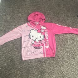 Pink Hello kitty Hoodie 