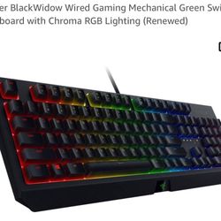 Razer BlackWidow keyboard 