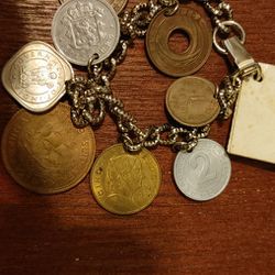 Coin Collection bracelet