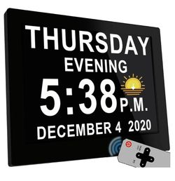 Senior Large Numbers Clock