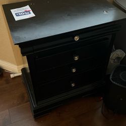 Black Side Table 