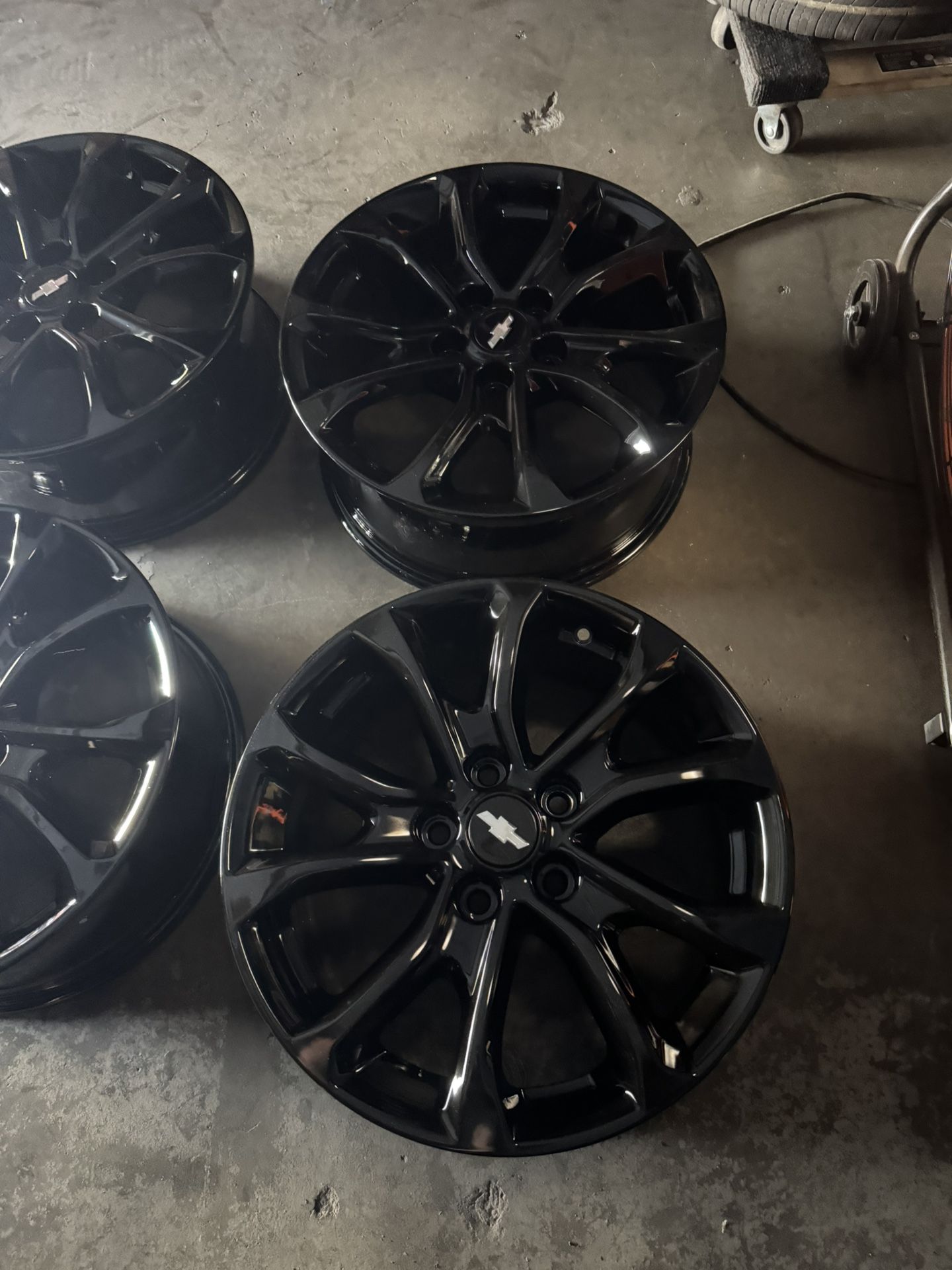 Rims Chevy Traverse, Equinox 17” Gloss Black ,,, 