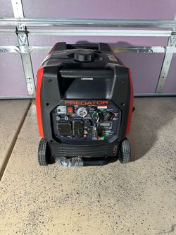 Predator 5000w Dual-fuel (gas/ propane) Super Quiet GEN wI Remote Start - ONLY 20 hours.