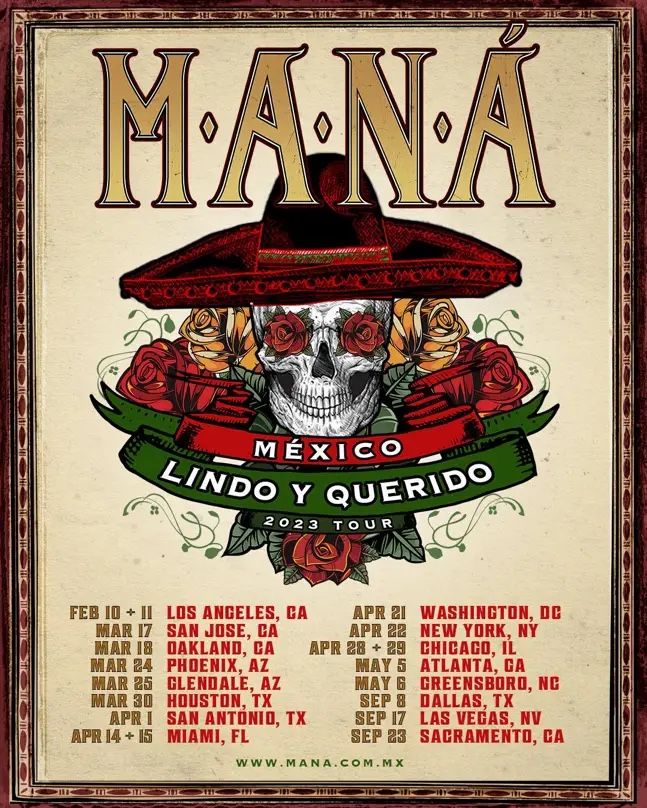 Mana @Toyota Center -Mexico Lindo y Querido *Houston*