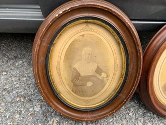 1861 Handmade frames and pictures. (2)