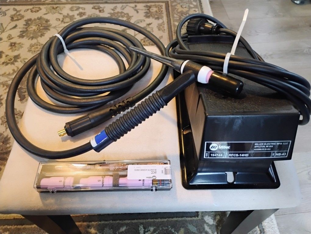 New Miller Tig Welding Setup