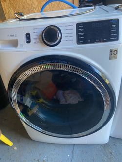 GE front load washer and dryer
