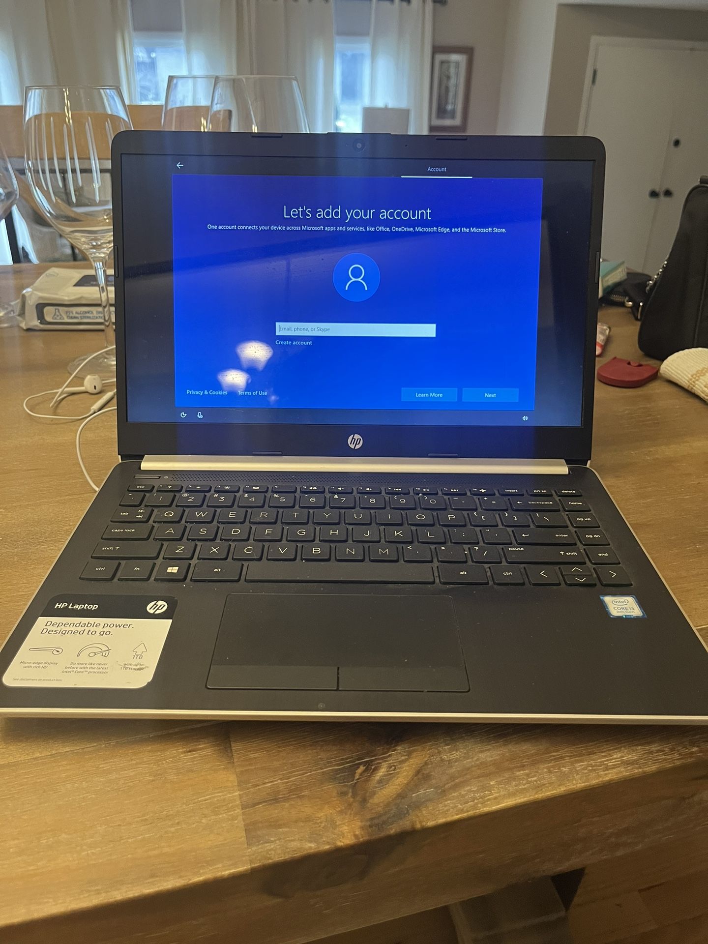 Gently used HP Intel CORE i3 8th Generation