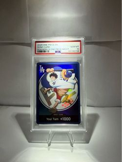 PSA 10 dodger promo Monkey.D.Luffy Don!!