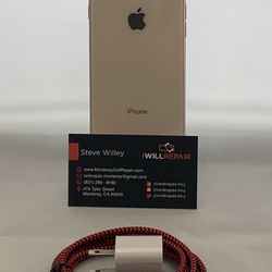 Apple iPhone 8 Gold 64GB Unlocked w/Accessories $220