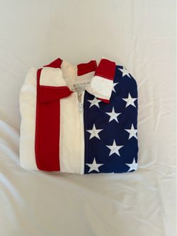 LIMITED EDITION  “ THE FLAG JACKET” SIZE MEDIUM  GOOD CONDITION