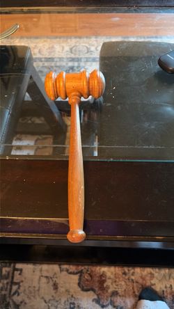 Wooden Gavel