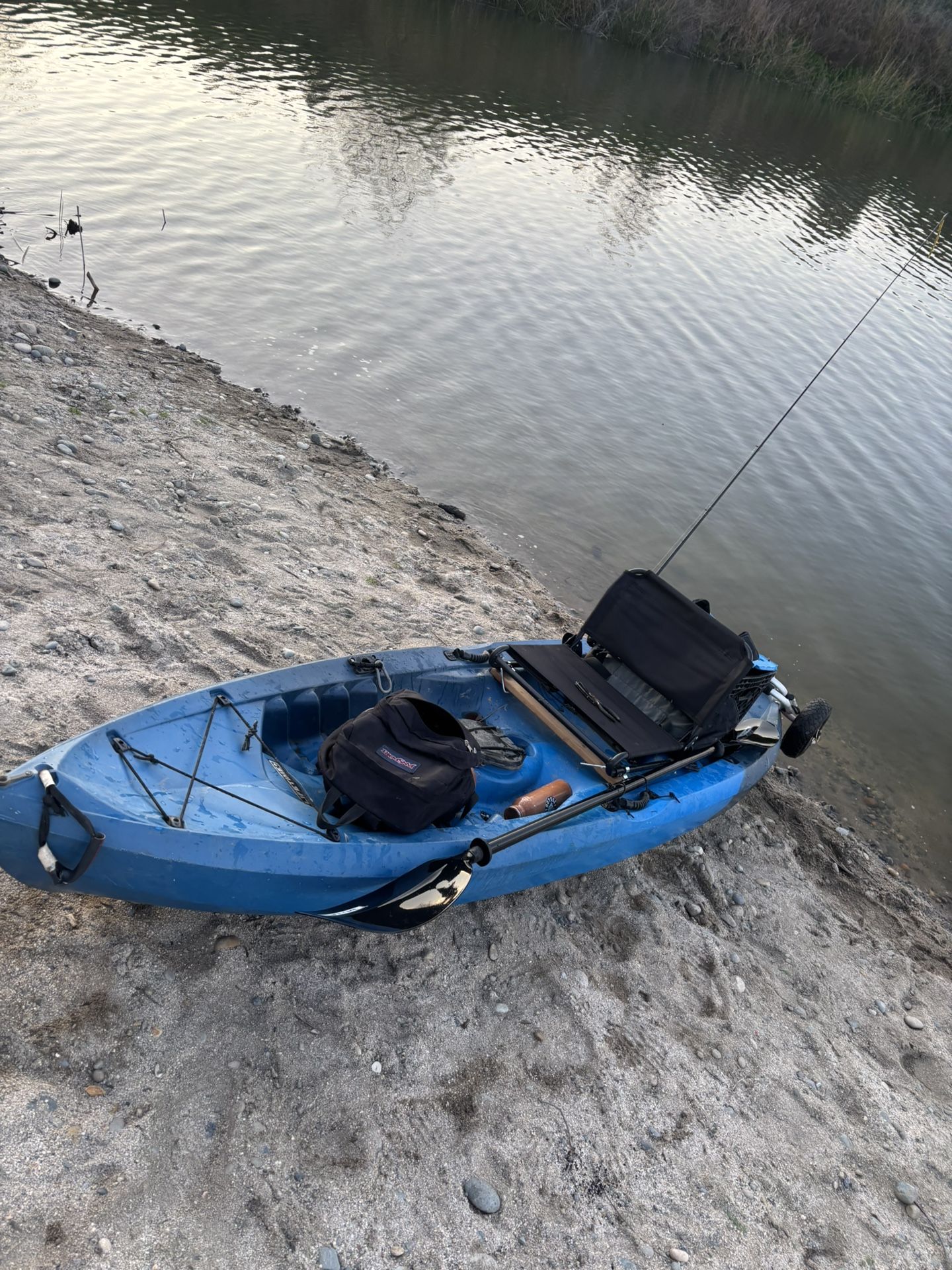 Fishing kayak