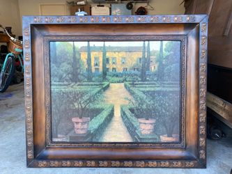 Uttermost Garden Manor Framed Art 46 x 39