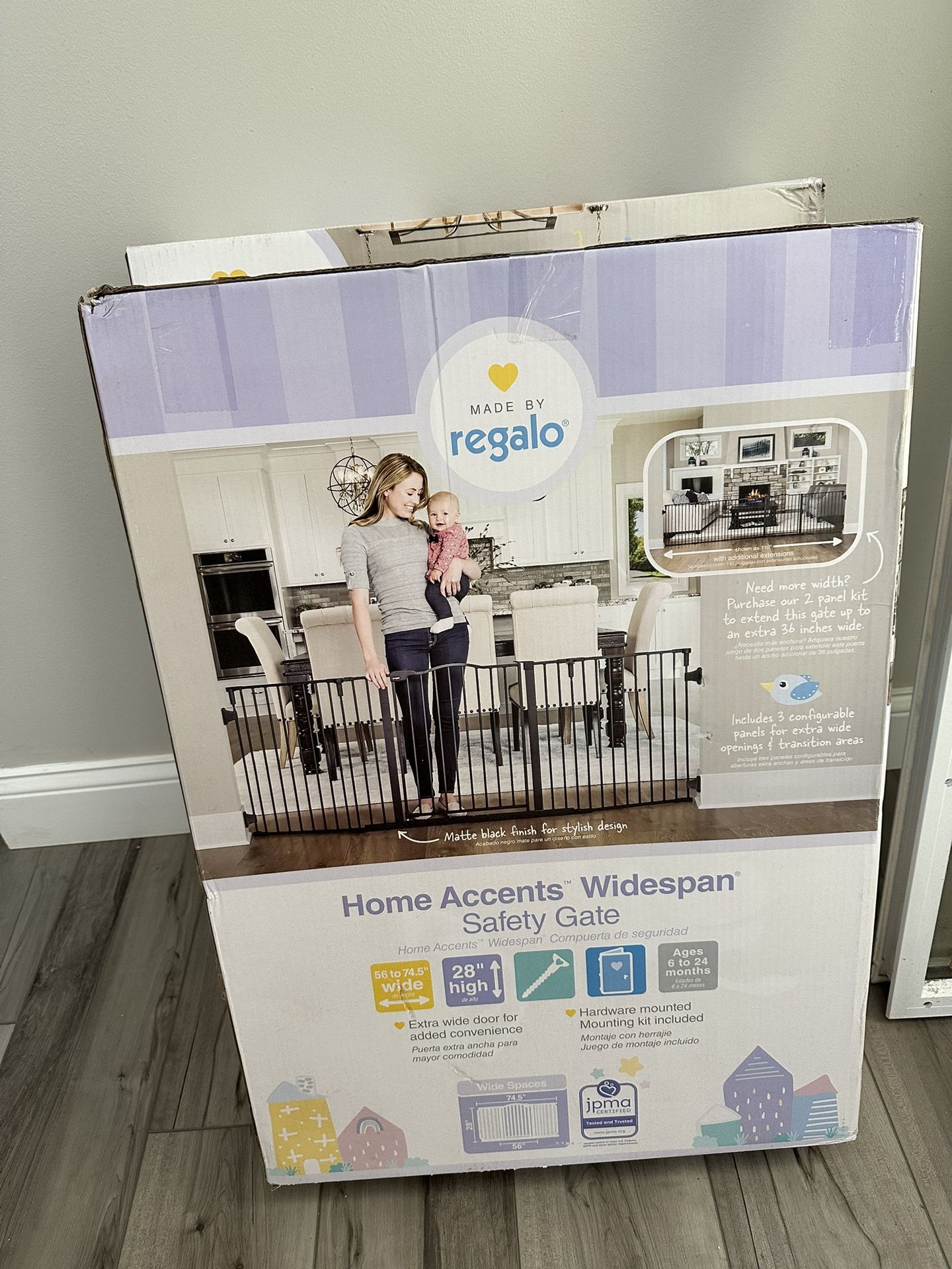 Safety gate for home