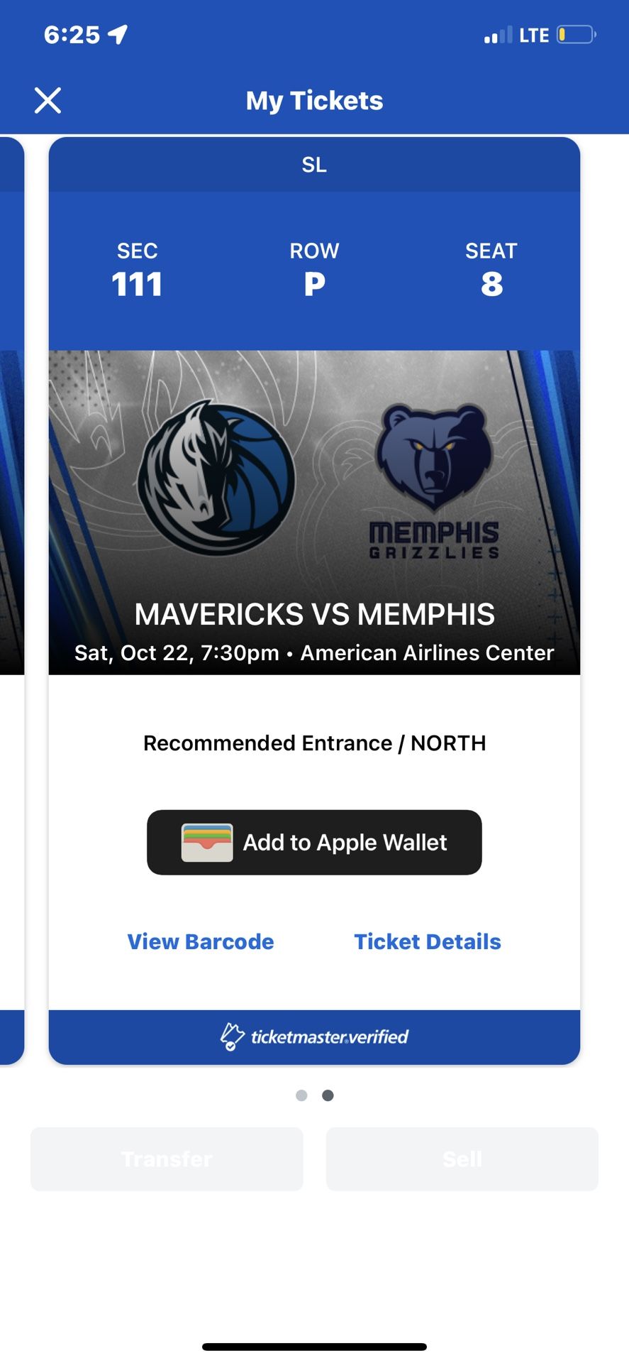 Mavs vs Grizzlies