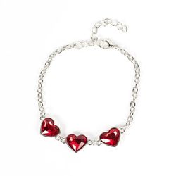 Paparazzi Red Heart Bracelet 