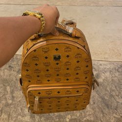 Brand New Authentic MCM Large Stark Backpack