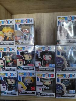 Demon slayer funko pops