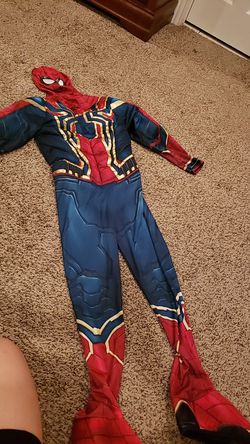 Large kids Spiderman costume