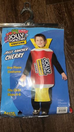 Jolly Rancher Cherry Kids Halloween Costume