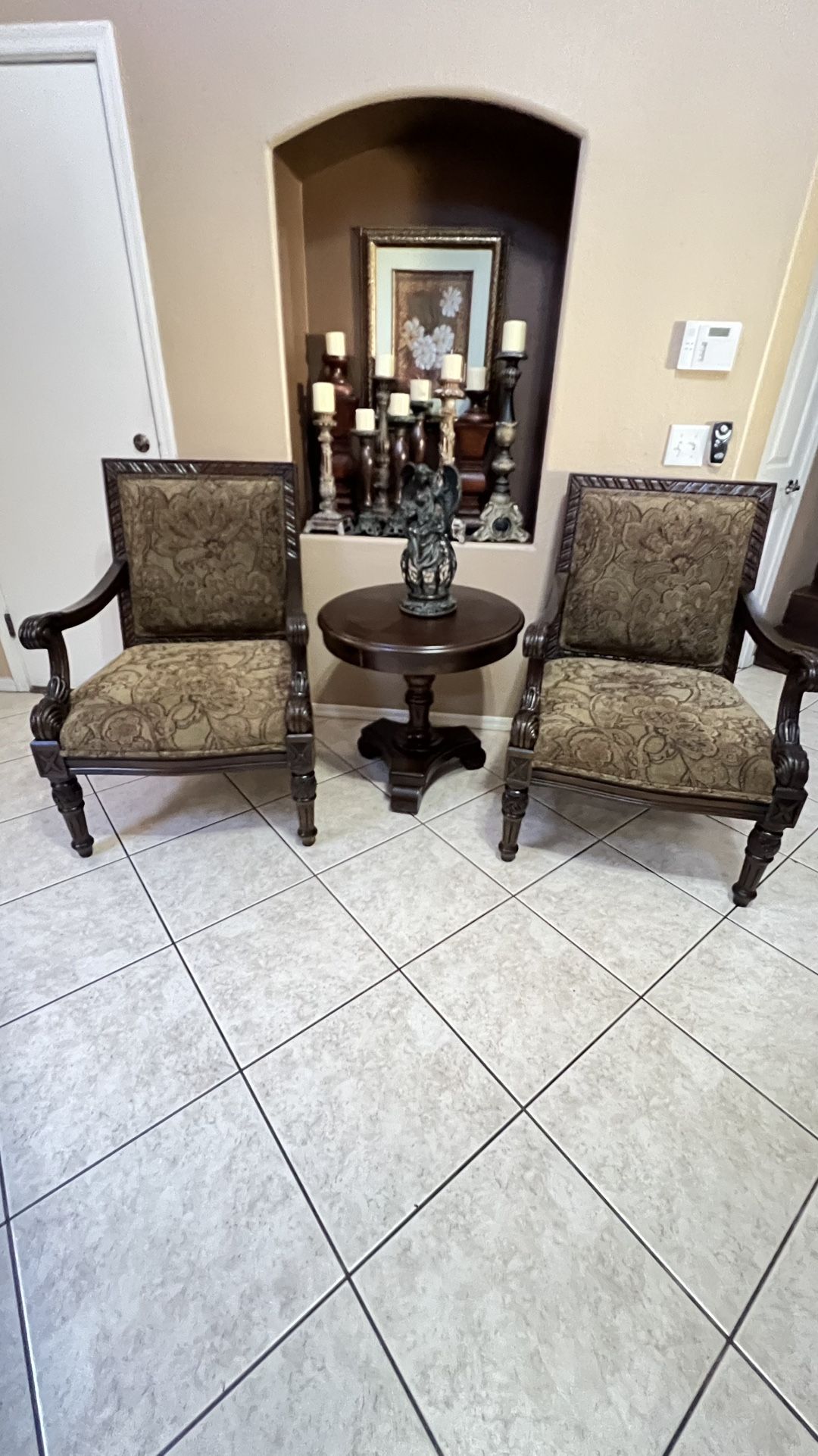 Accent Chairs With Table