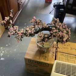 Glass Oriential Flower Arrangements