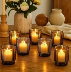 Candle glass holders only