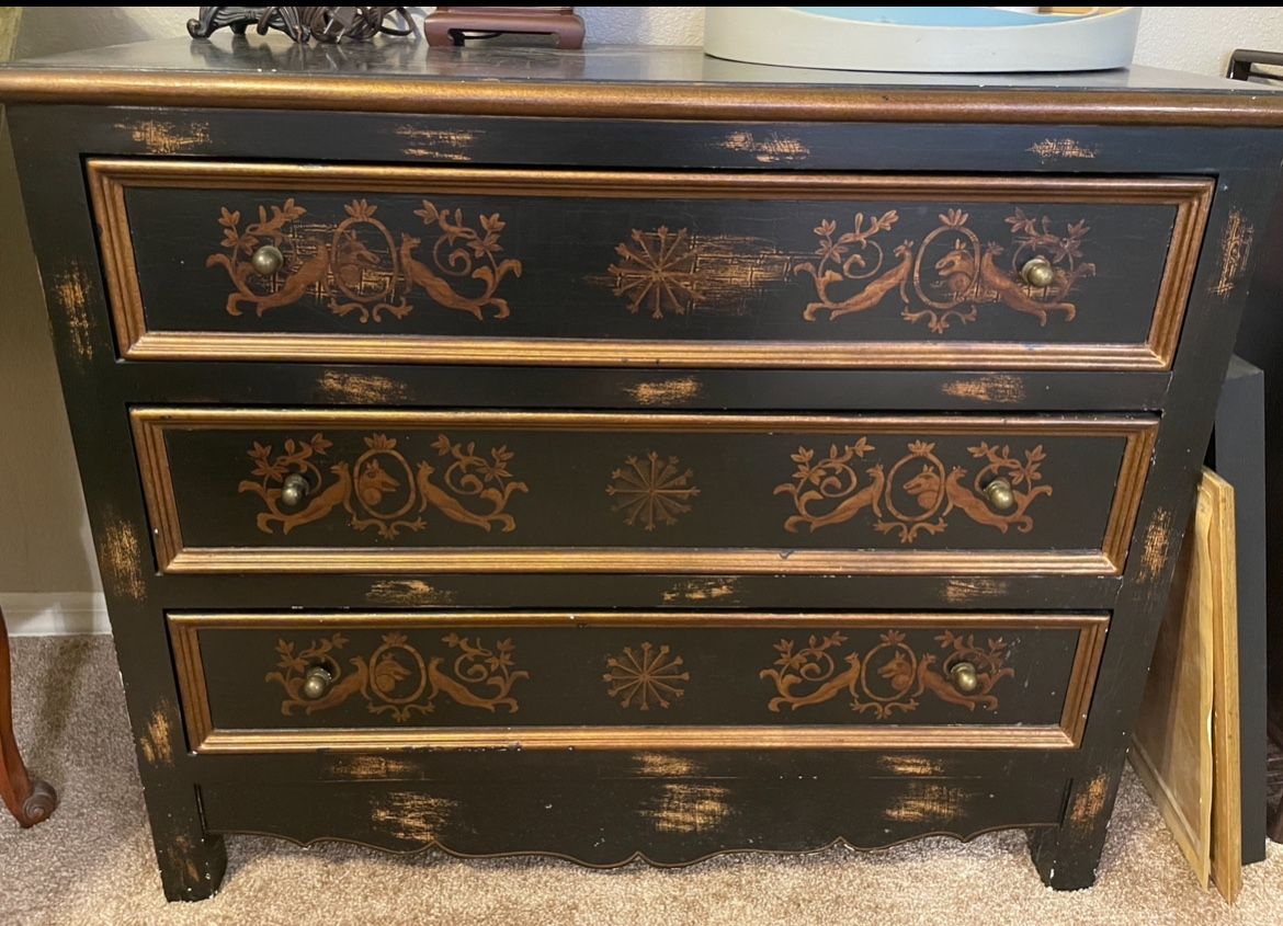 Beautiful Antique Oriental Dresser
