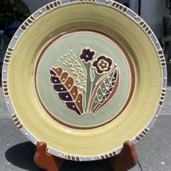 6 New - Hand painted Cocktail Plates
