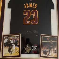 LeBron James Autographed Jersey 2016 Finals for Sale in