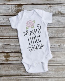 Pretty little thing onesie