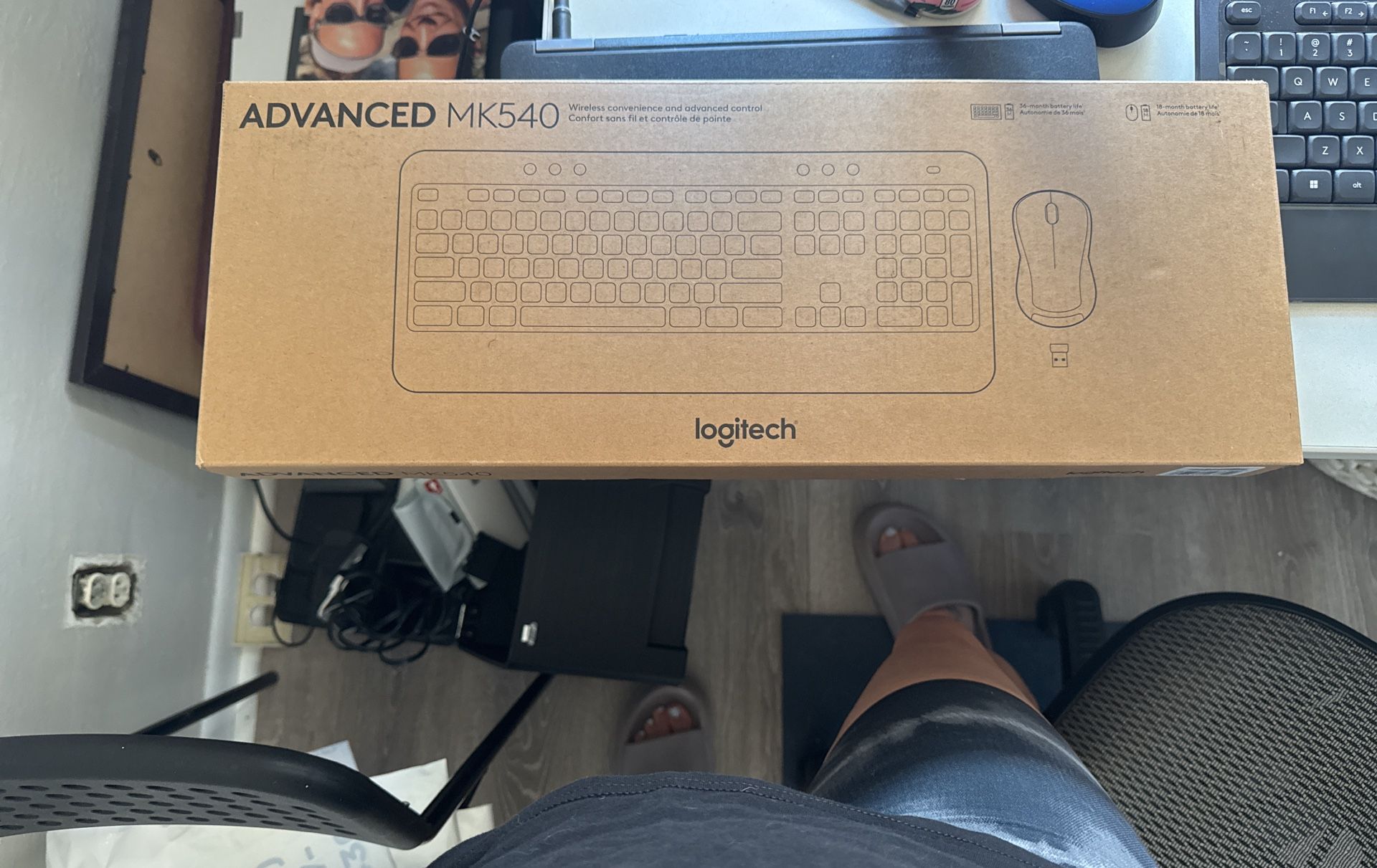 Logitech wireless mouse And keyboard