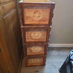 Record crate storage