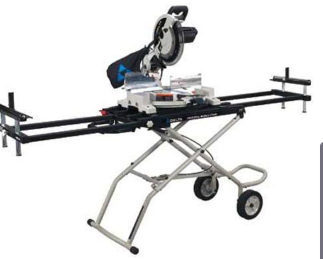 Delta miter saw and stand