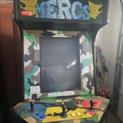 Capcom MERCS Arcade Game
